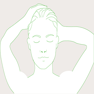 Step 5 of HiBiScrub whole body wash application