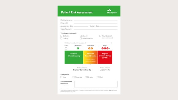 risk assessment form